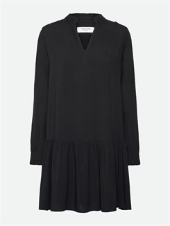 Rosemunde Elif LS short dress - Black